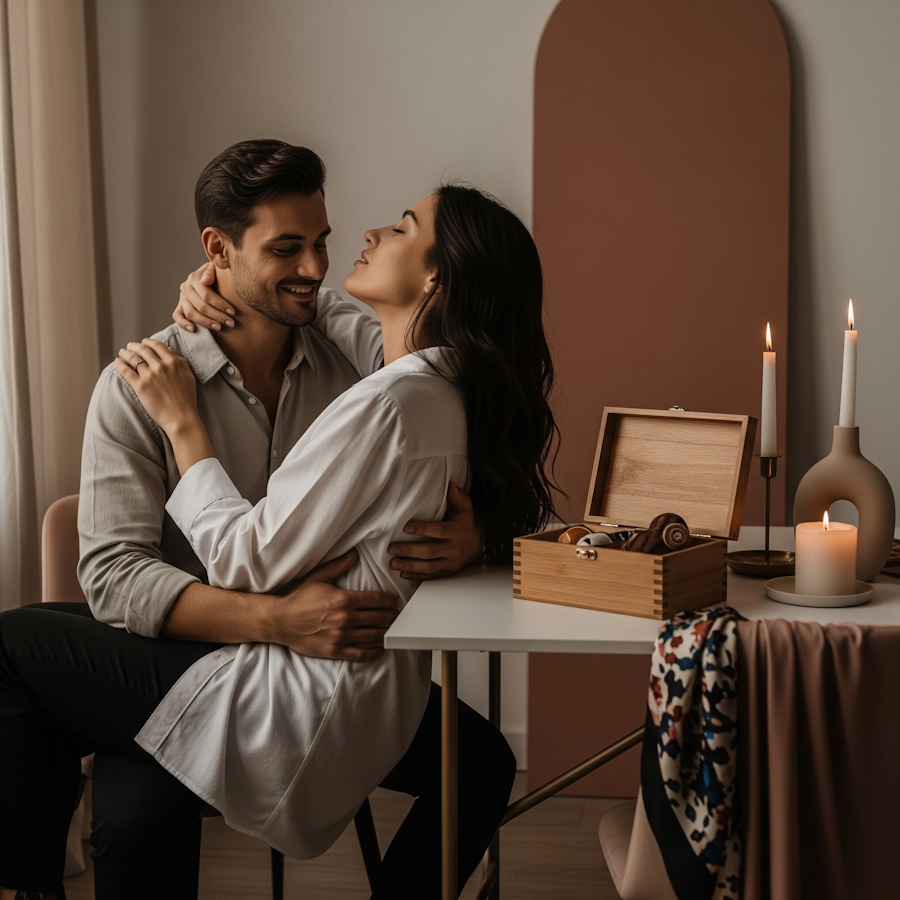 Spokojený pár ve vztahu